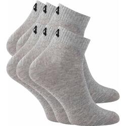 Fila Quarter Chaussettes 6-pack Unisexe Gris 43-46