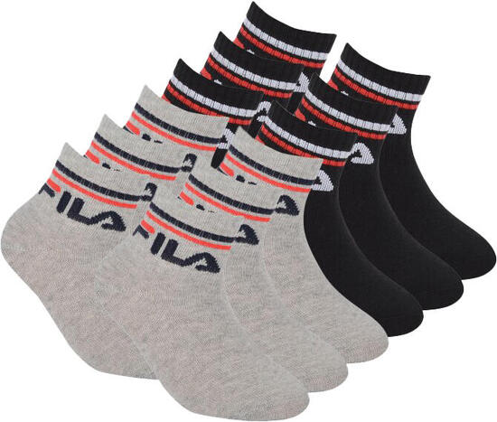 Calzini bambini Fila Quarter 6-pack - Taglia 31-34