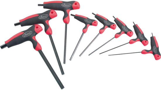 Vigor binnenzeskant hoeksleutel set t-grip screwdriver set 6-edge