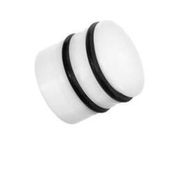 SR Suntour Piston à air FKE091-10 — Noir/Blanc