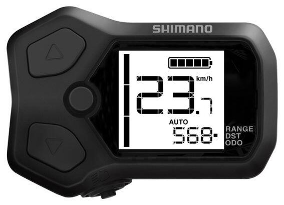 SHIMANO Shimano STEPS SC-E5000A left-side display & control unit — Black.