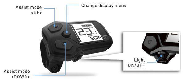schermo del display della bicicletta Shimano SC-E5000 4/6