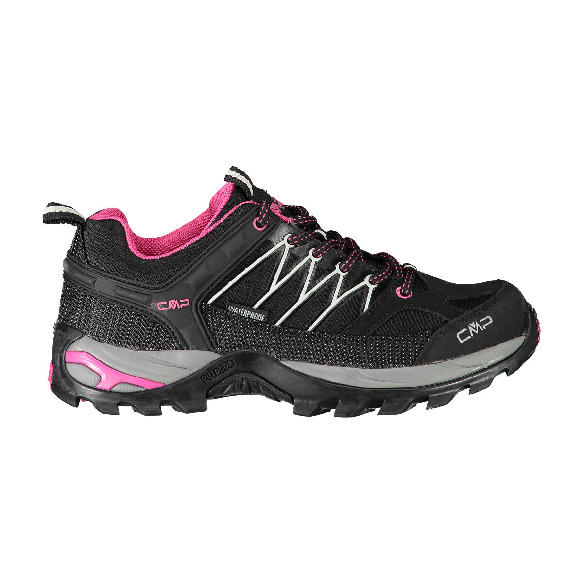 Cmp - Chaussures De Randonnée Basses Femme Cmp Rigel Waterprof - Chaussures De Sport - Bleu|noir - 39 - Decathlon