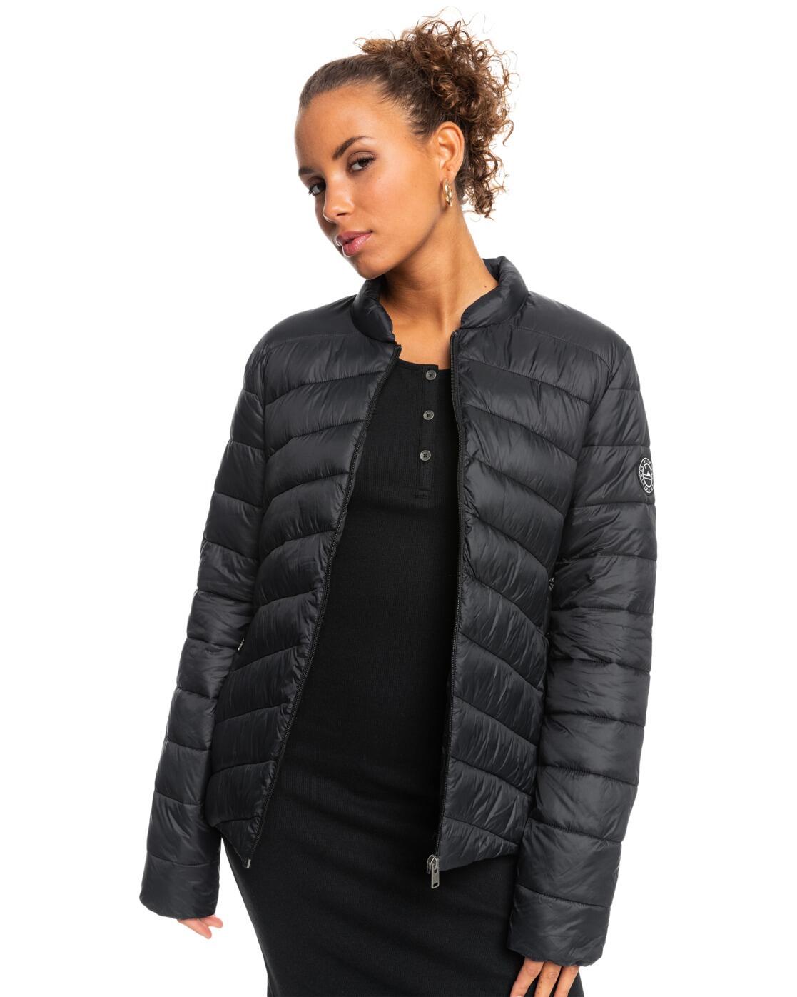 Leichte, wattierte Jacke COAST ROAD Schwarz Damen 2/4