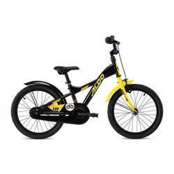 Aldo Powerbike 18 pouces assistance électrique noir/jaune (9273)