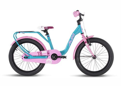 Aldo Bicicletta Wave 18 inch turchese/rosa 9271.