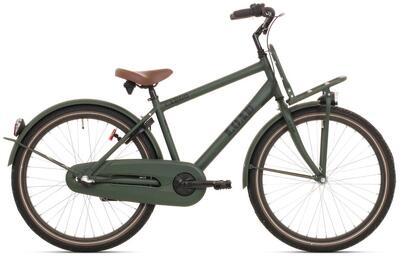 Bikefun load 26" kinderfiets nexus 3 versnellingen kaki mat