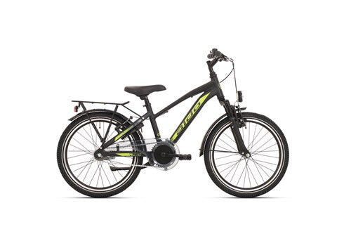 Aldo Peak 2.0 Bicicletta 20 pollici in alluminio nero opaco.