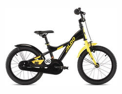 Aldo 16 pouces power bike noir jaune 9263