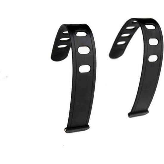 Yepp Thule Fußriemen-Set Schwarz (für Mini/Maxi)