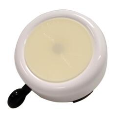 Sonnette vélo Alpina Arrow blanche