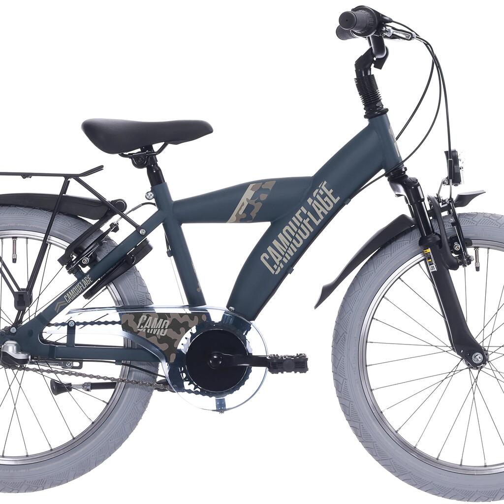 Bike Fun Kids 20" kids bike - Shimano Nexus 3 - Matt Dark Green