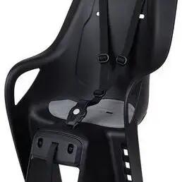 Polisport Koari MIK‑HD Rear Child Bike Seat — Black/Grey.