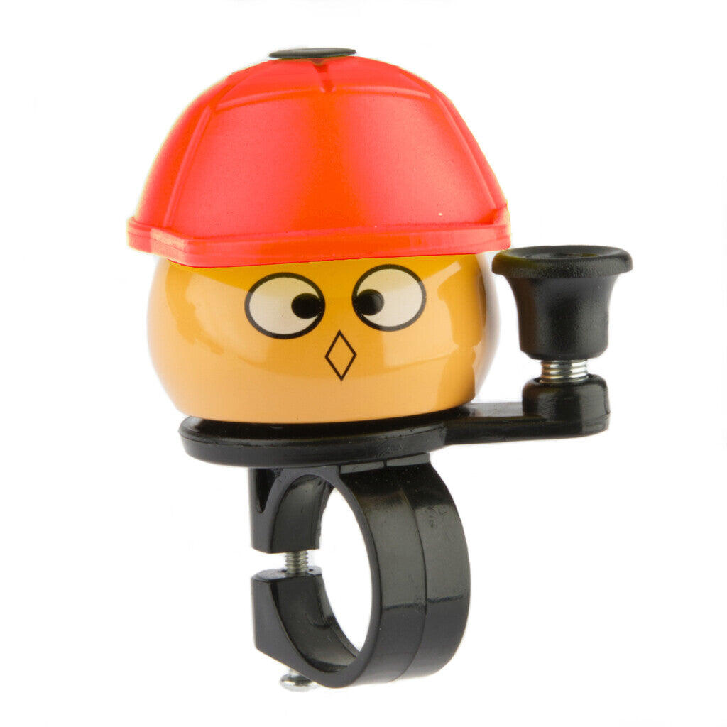 PexKids Pietje Dzwonek rowerowy z osłoną, żółty, 22,2 mm