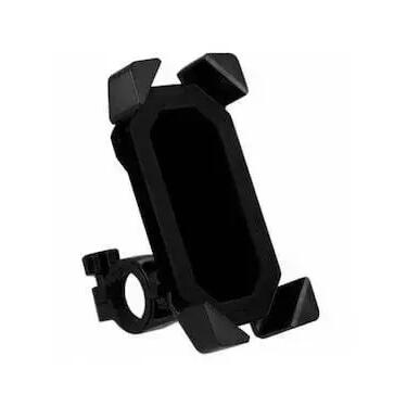 Mirage bike phone mount for handlebars, fits screens up to 17x8 cm.