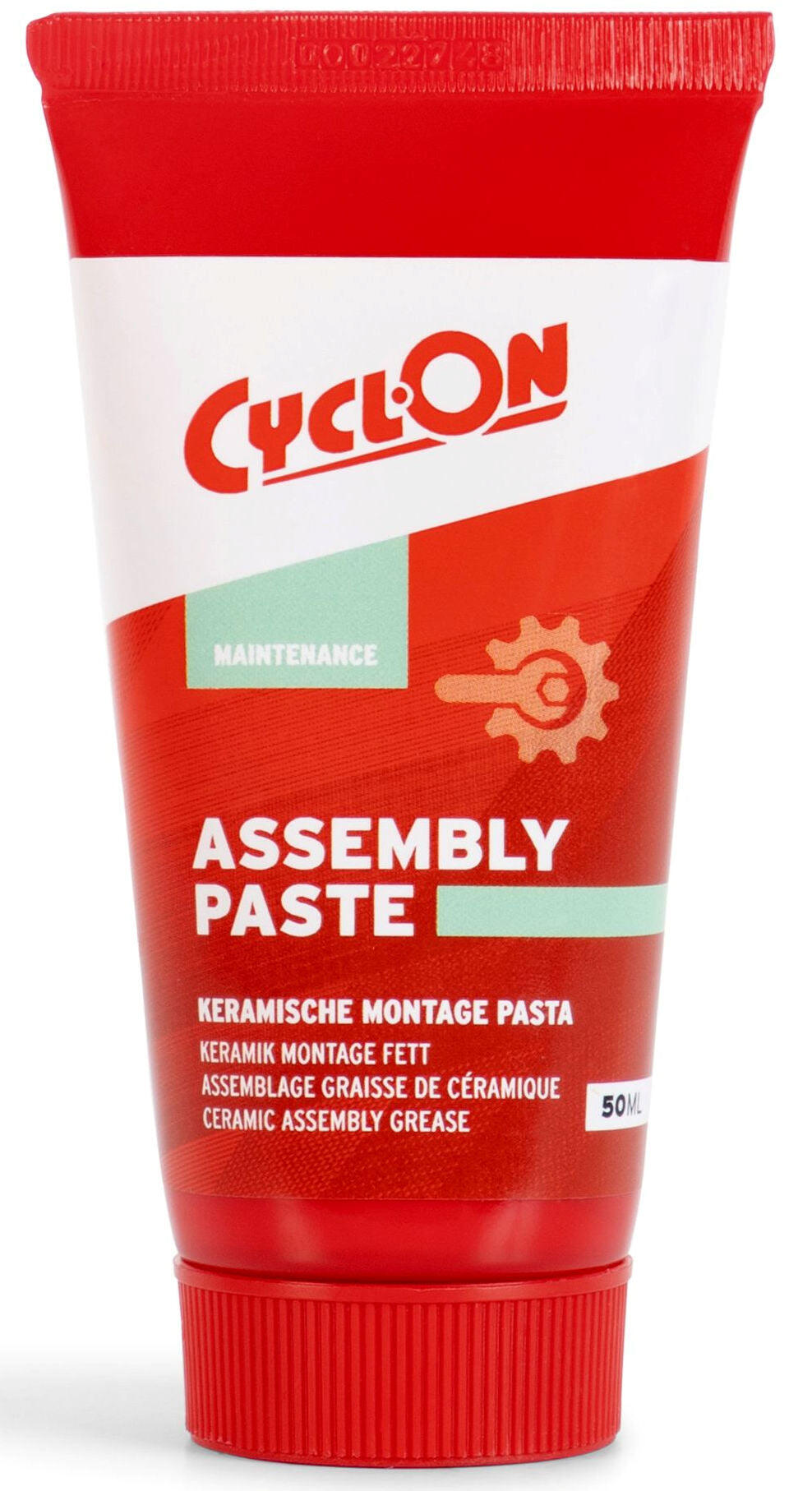 Pasta montażowa Cyclon 50 ml, czerwona, na bazie ceramiki