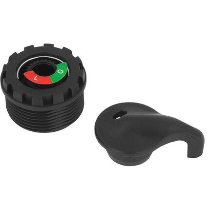 SR Suntour MLO Fahrradgabel FKE078-03, schwarz.