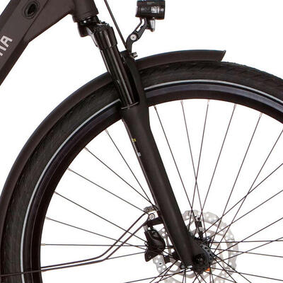 Forcella ammortizzata Cortina E-Octa N8 Black Matt.