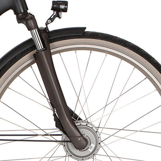 Forcella Cortina E‑Yoya Plus sospensione Sapphire Black Matt D57.