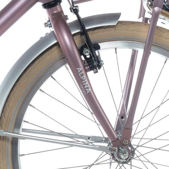 Forcella anteriore Alpina 20 Cargo Wood Rose Matt.