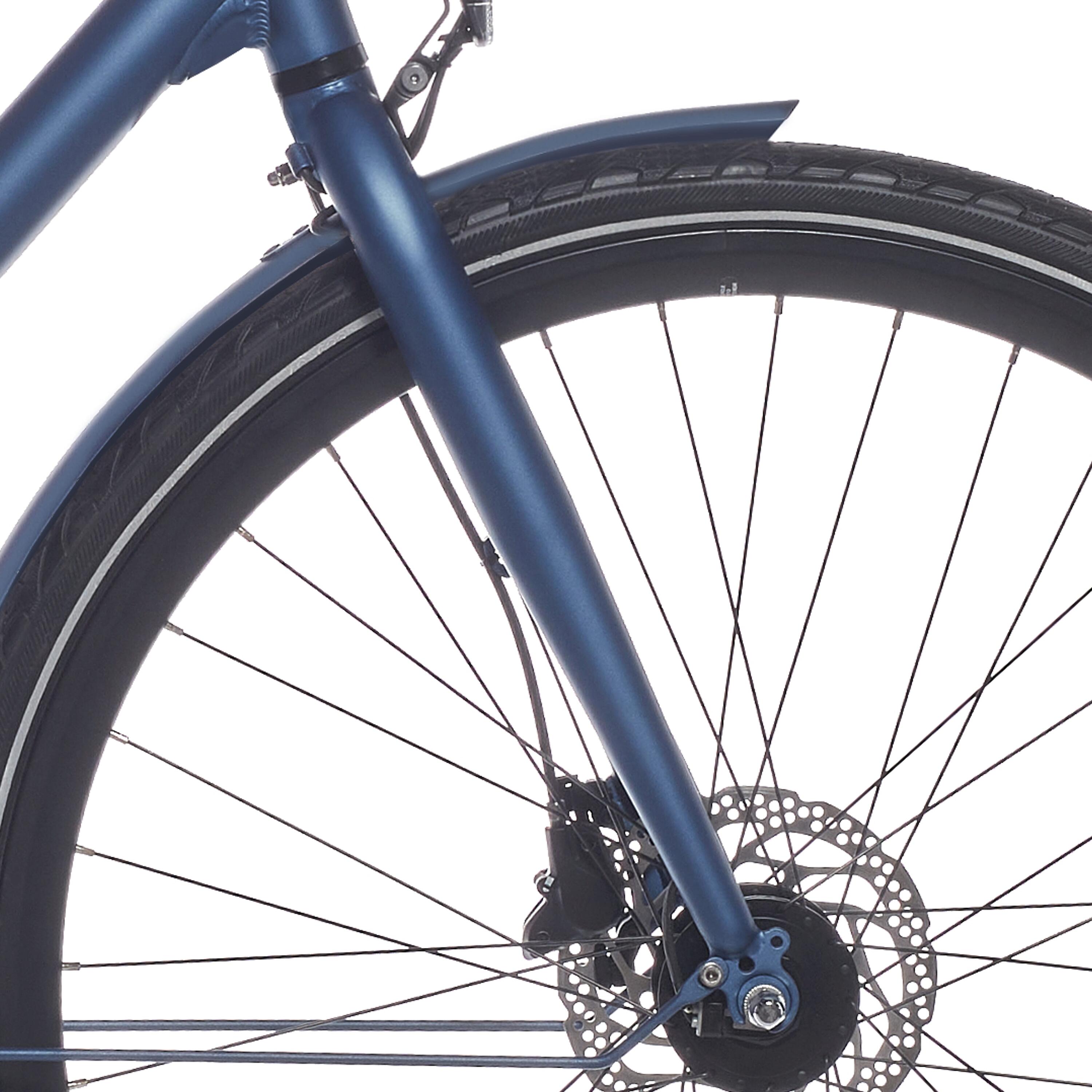 CORTINA Cortina Forcella 28 Mozzo blu con freno a disco.