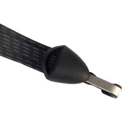 Bibia Triobinder gancio sicurezza inox nero/blu/grigio.