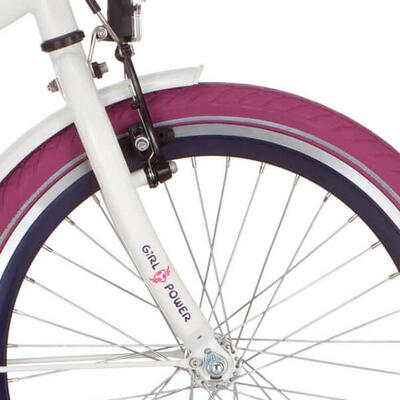Forcella anteriore Alpina Girlpower 22 pollici Pure White