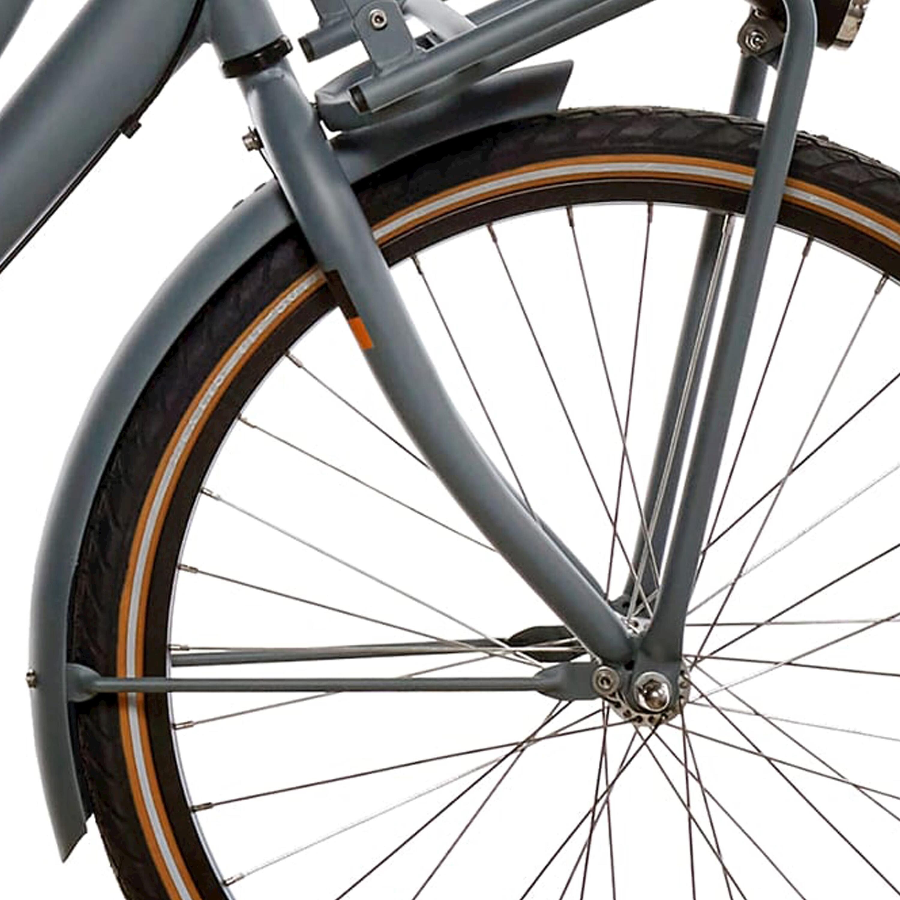 CORTINA Forcella Cortina 24 U4 per ragazze 25.4x242 grigio topo opaco.