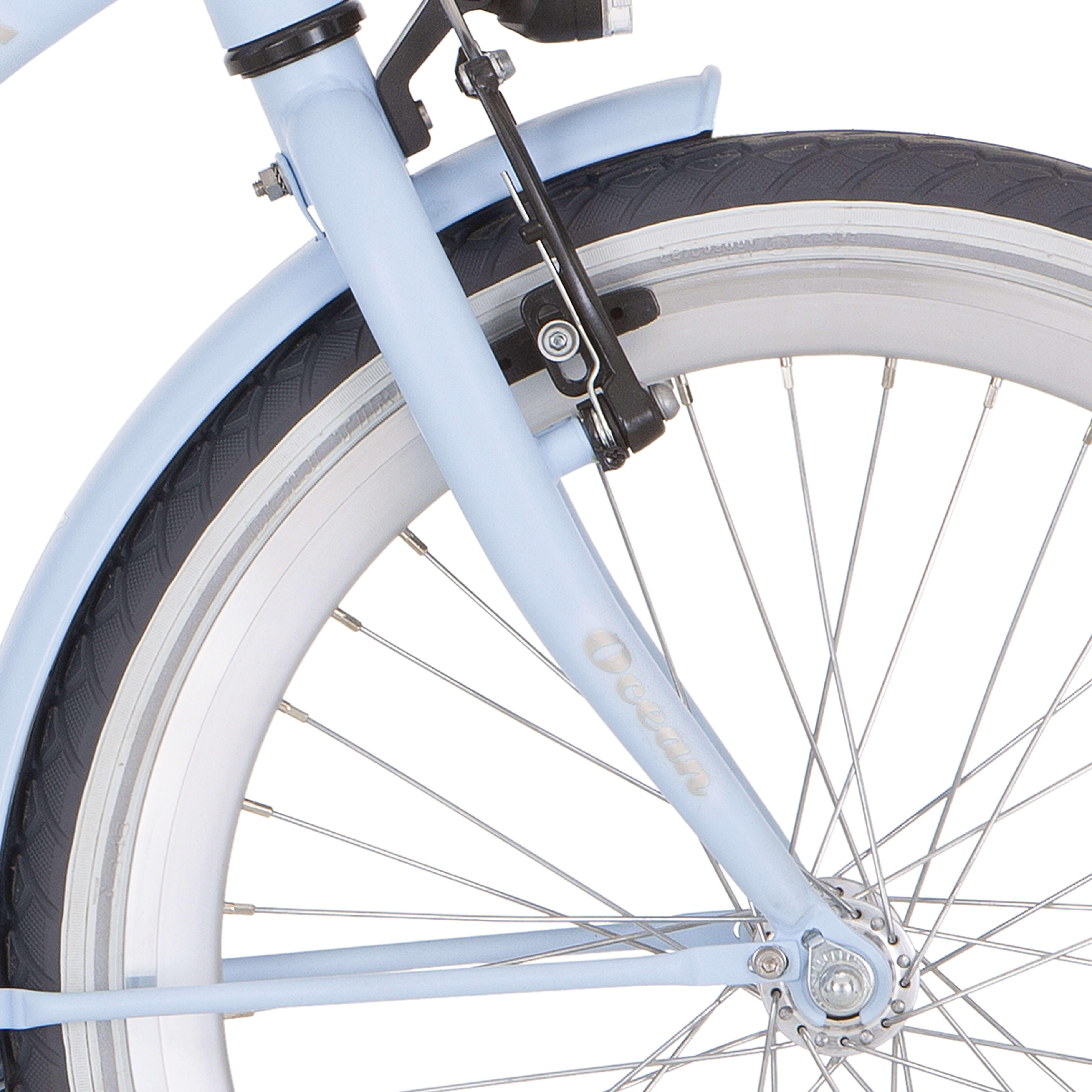 Alpina - Fourche Alpina 22 Ocean Ice Blue Mate. - Fourche De Vélo - Bleu - Taille Unique - Decathlon