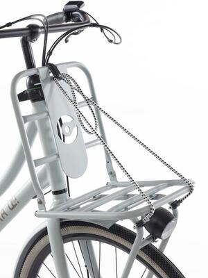 Cortina snelbinder loopfix jakarta wit/zwart