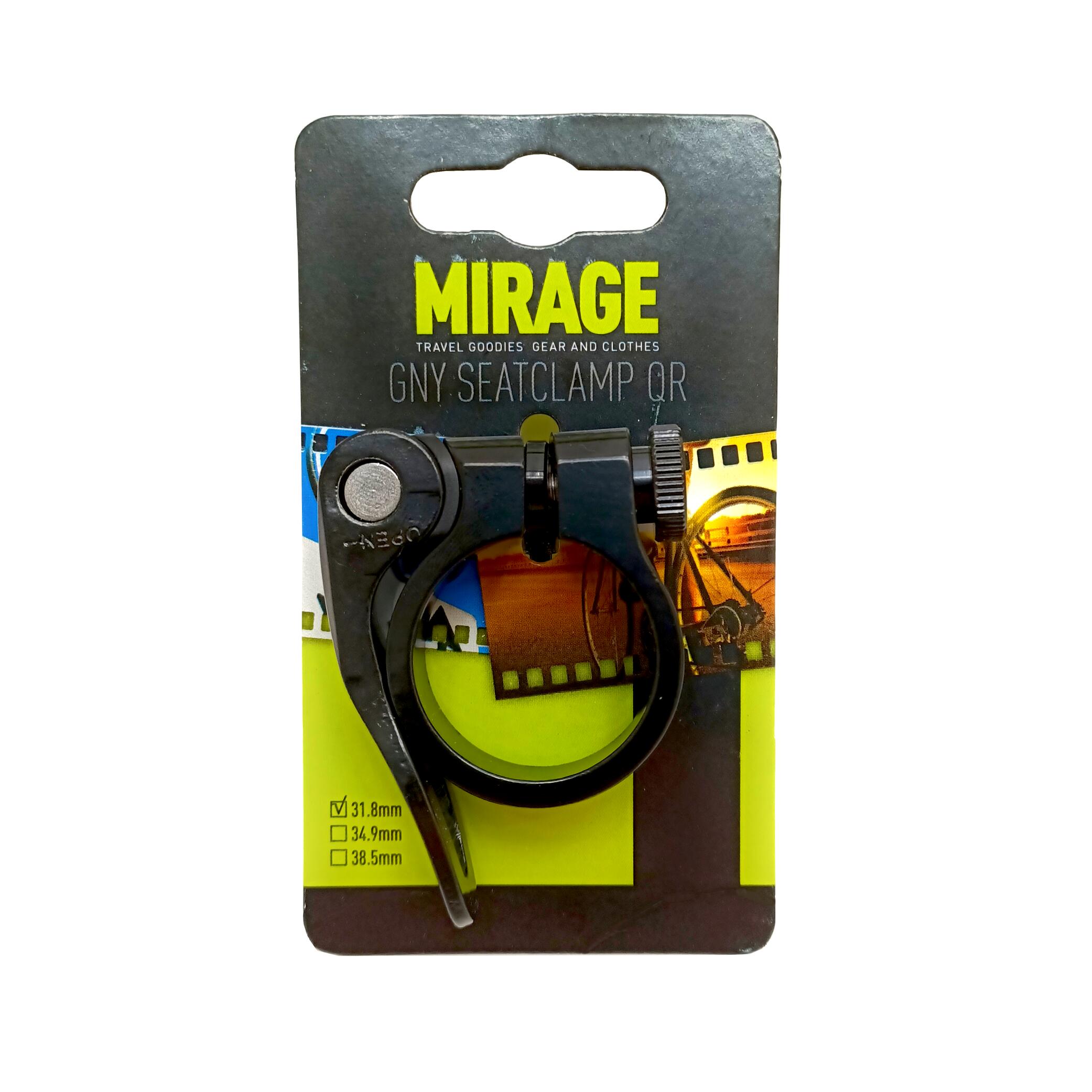 MIRAGE Pince de stylo de siège ALU 318 noir