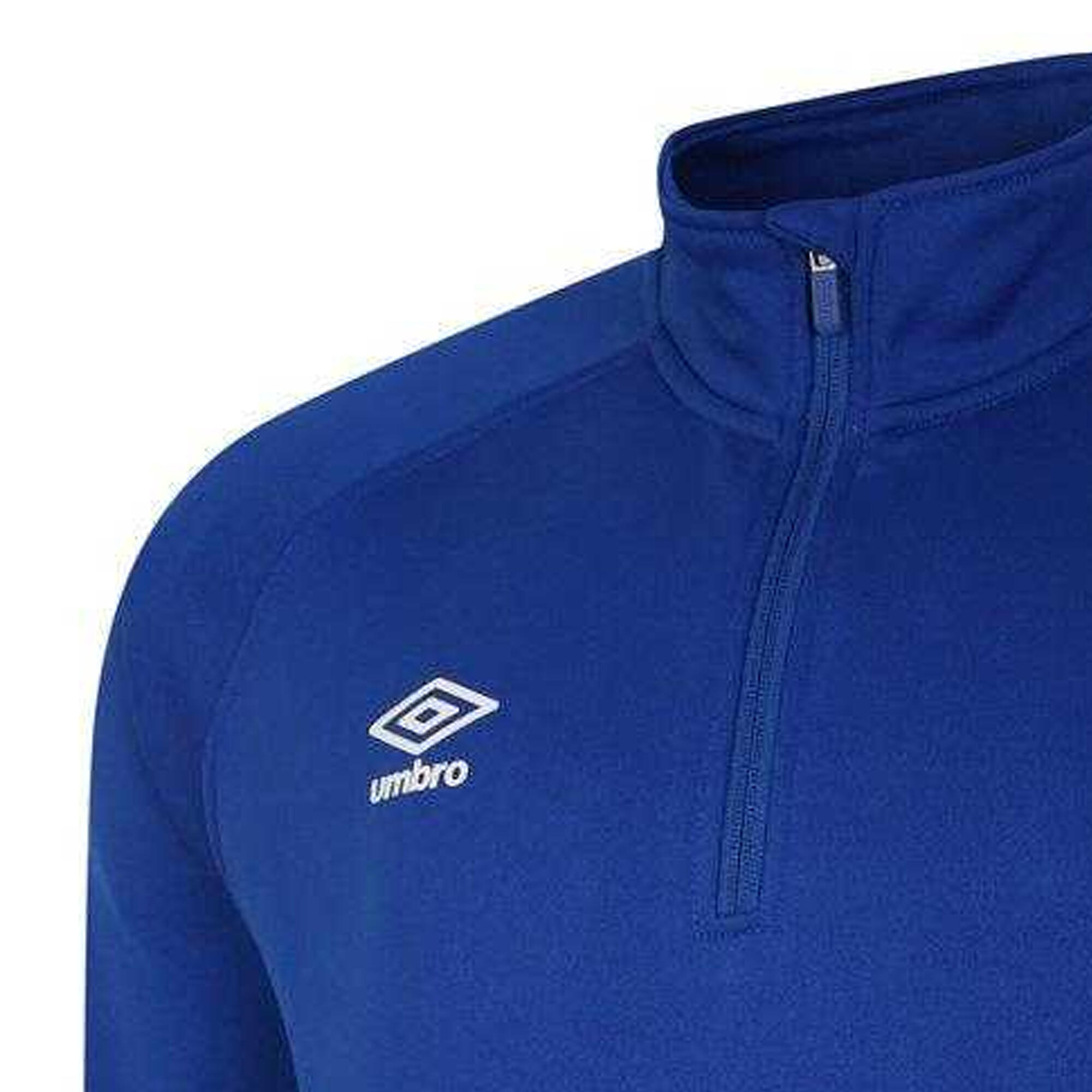 Haut De Survêtement TOTAL TRAINING Enfant (Bleu Roi / Bleu Marine Foncé / Blanc) 3/4