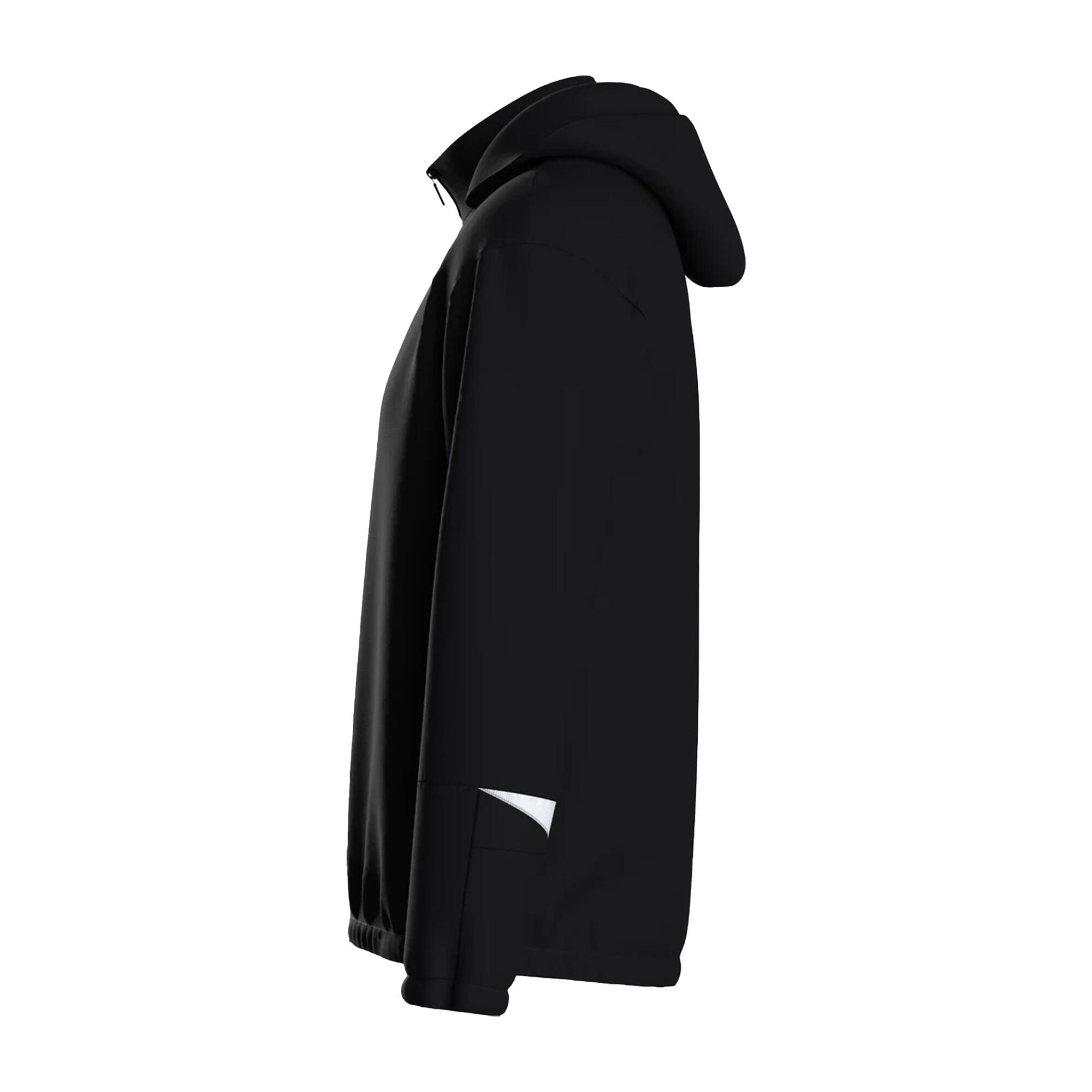 Veste Imperméable TOTAL Homme (Noir / Blanc) 3/4