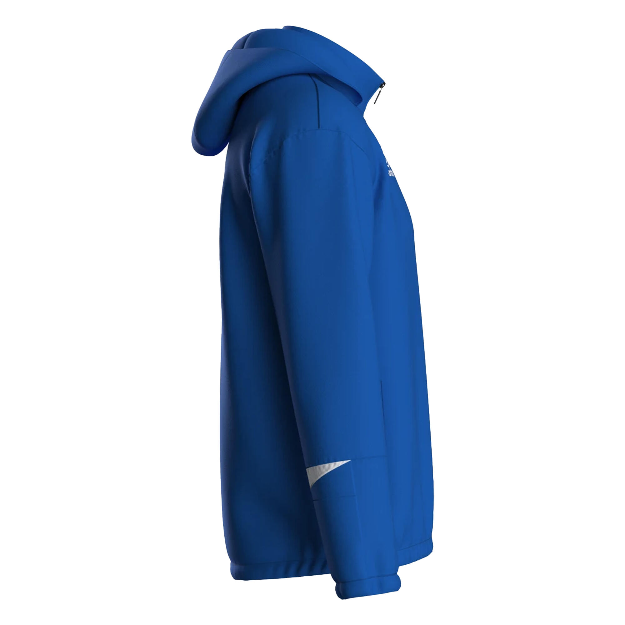 Veste Imperméable TOTAL Homme (Bleu Roi / Blanc) 4/4