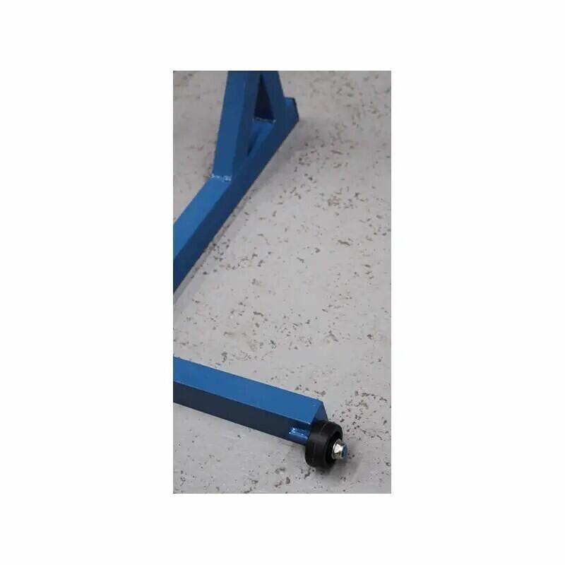 Set van 2 mobiele badmintonpalen met contragewichten en wielen Softee Equipment 2/4