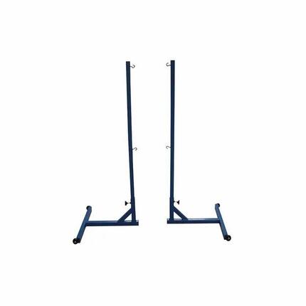 Zestaw ruchomych kijków do badmintona z ciężarkami i kółkami, wielokolorowy