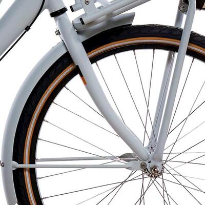 Forcella Cortina 24 U4 per bambina grigio opaco liscio.