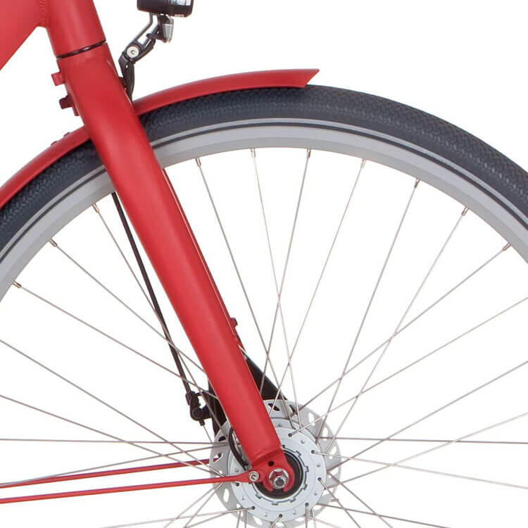 CORTINA Forcella Cortina Straight 1 1/8 x223 RB True Red opaca.