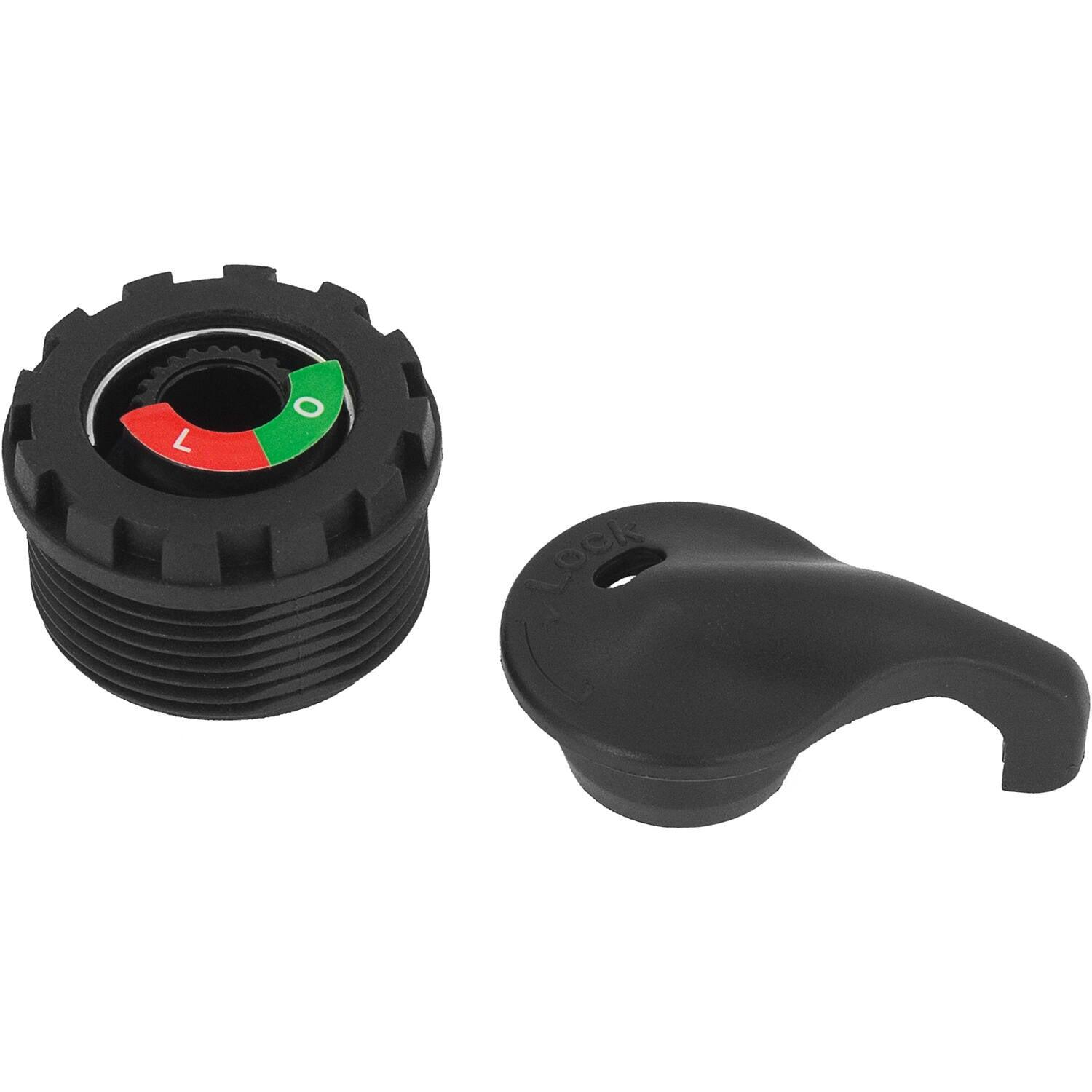 SR SUNTOUR SR Suntour MLO Top Cap nero FKE078-12, 2 pezzi.