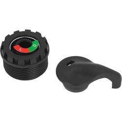 SR Suntour MLO Top Cap FKE078-12, 2 pièces — Noir
