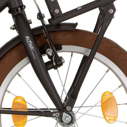 Alpina Fork 16 Cargo J czarny matowy