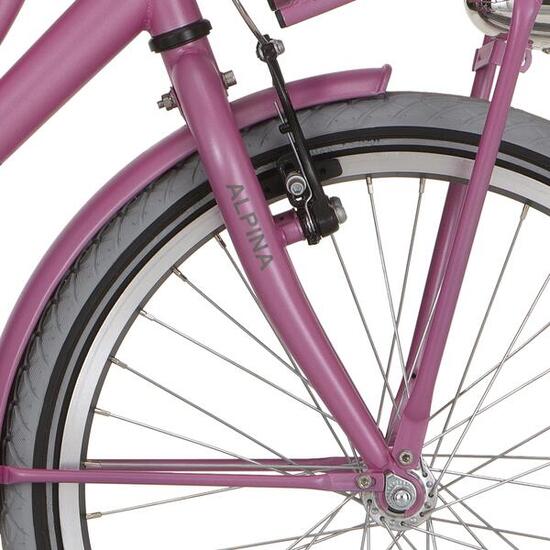 Alpina V Fork 22 Cargo M - forcella anteriore fucsia opaca.
