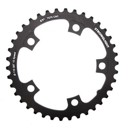 Stronglight Kettenblatt Dura-Ace/E 110mm innen 34 Zähne, schwarz, ct², 10-fach