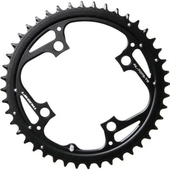 TRUVATIV Chainring 44T 104 mm, MTB/Trekking, Black, Aluminium.