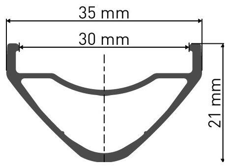 Llanta DT Swiss EX 511 Disc 27,5'' Negra 2/3