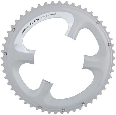 Shimano 105 Kettenblatt 11v 53Z Y1PH98140 FC-5800 Silber