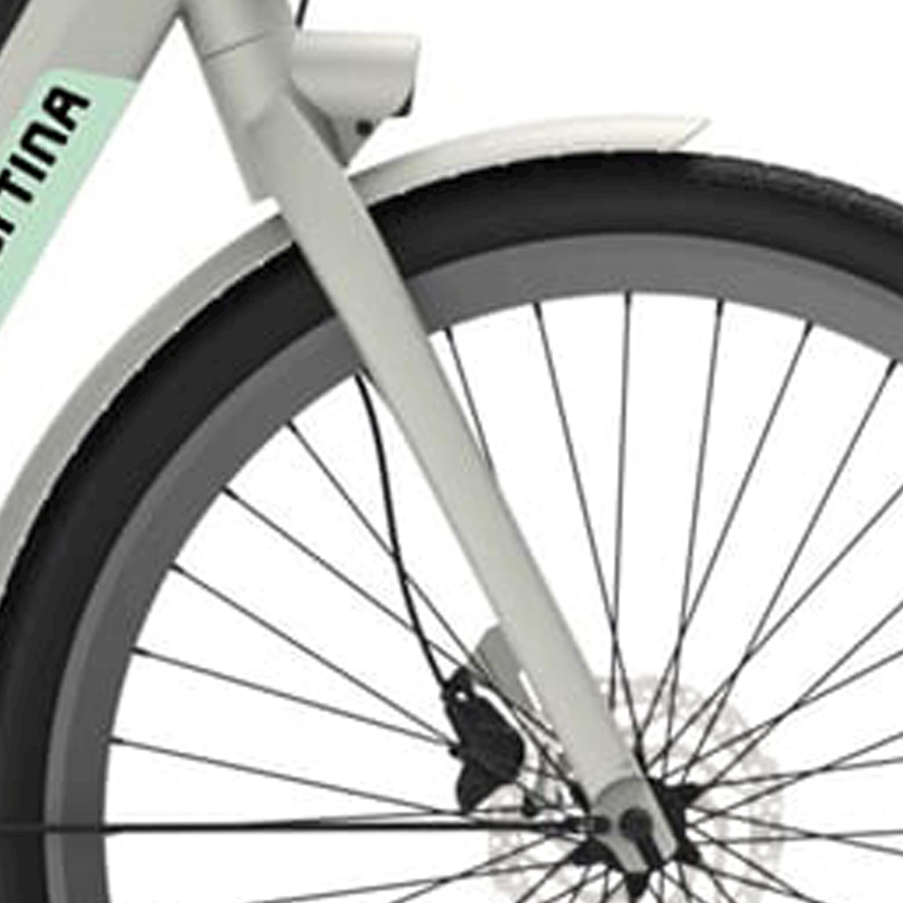 CORTINA Forcella Cortina E-Nite Argento Metallizzato Opaco 1 1/8 x 245 mm.