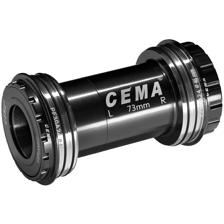 Cema PF30A Bottom Bracket for Shimano, SG3 Ceramic Coated, Black.