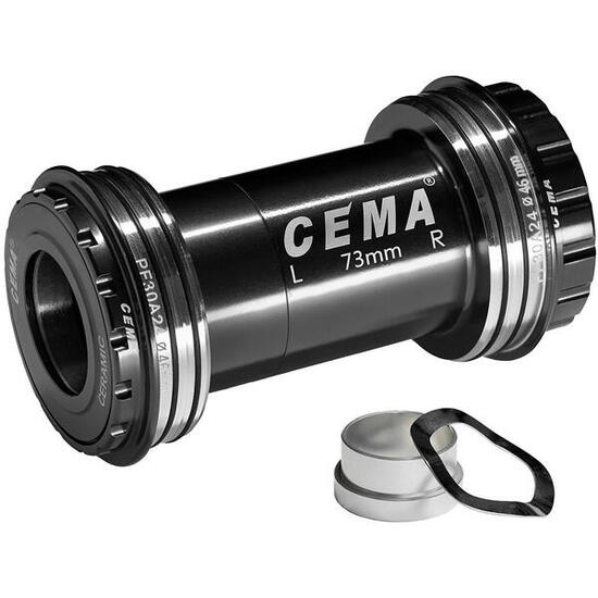 Cema Tretlager PF30A SRAM GXP SG3 beschichtete Keramik schwarz