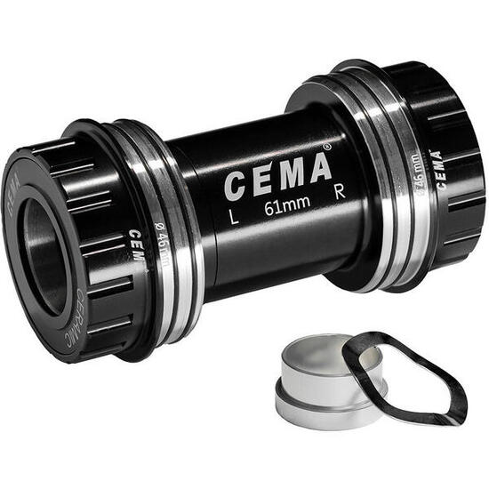 CEMA OSBB Interlock wkład suportu do SRAM GXP ceramiczny 61x46 mm czarny
